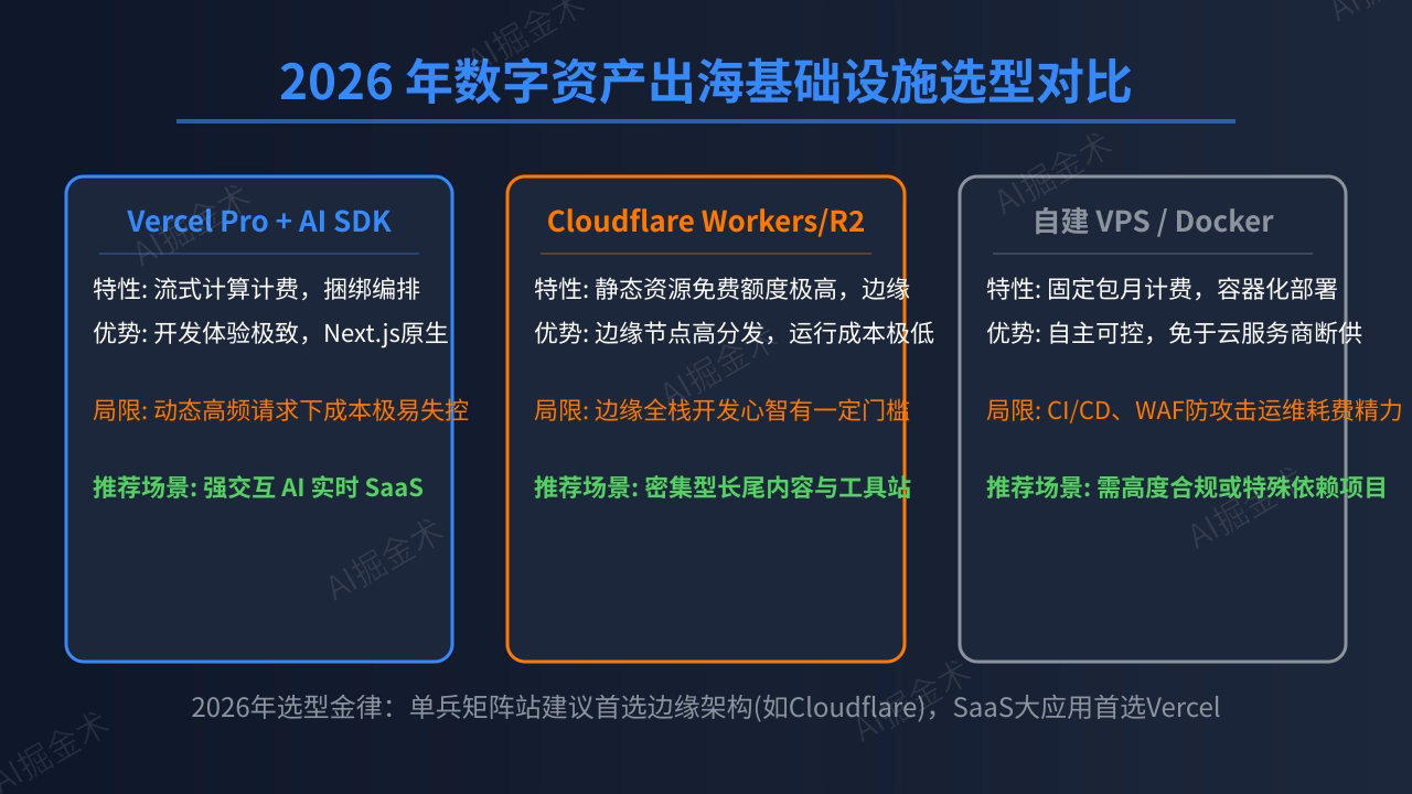 基础设施方案选型与多维成本分析