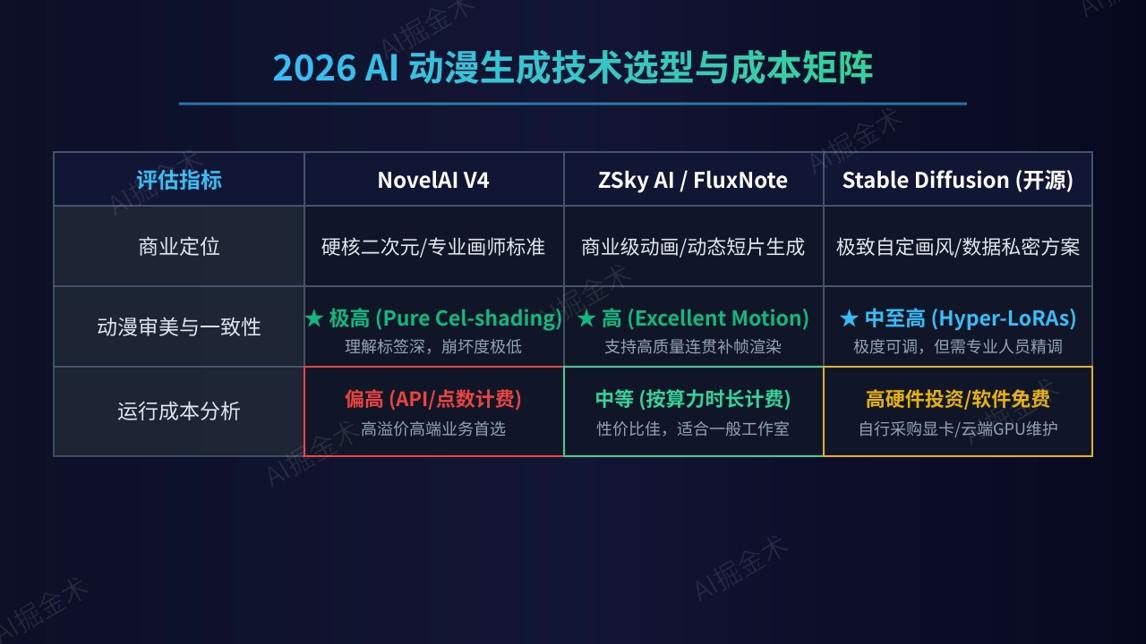 技术选型与成本对比