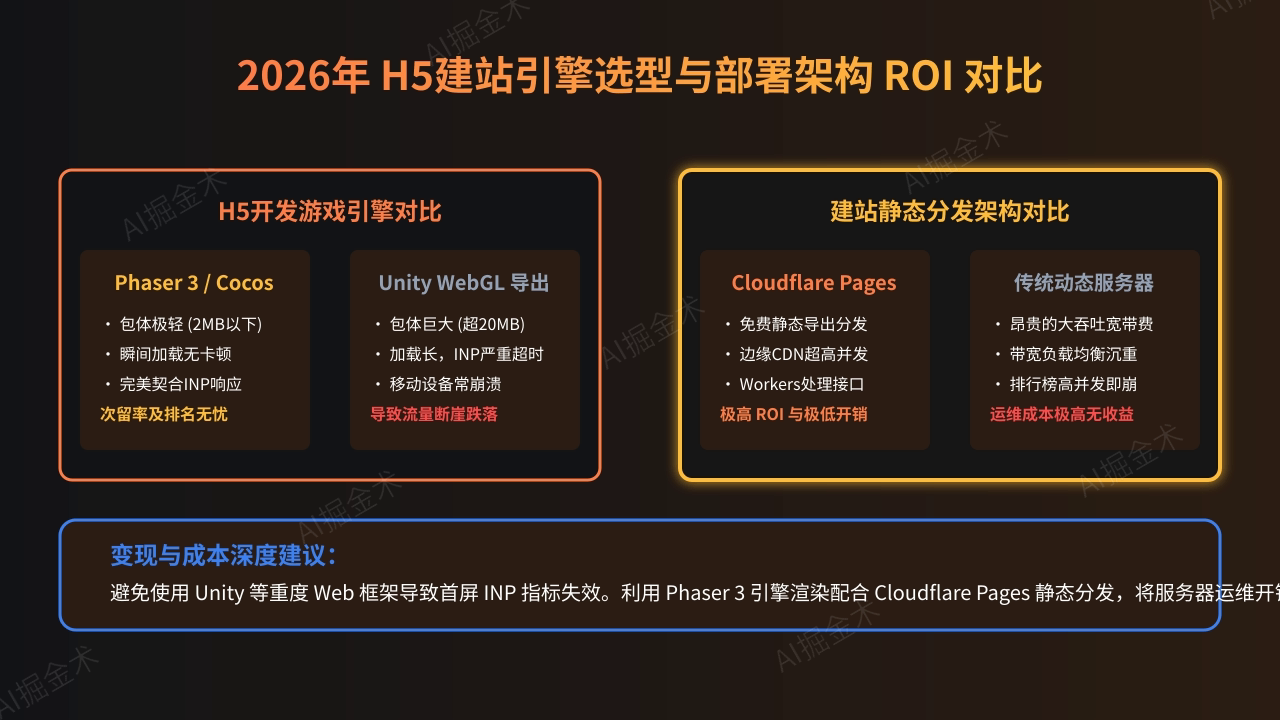技术选型:Phaser与Cocos的ROI优势