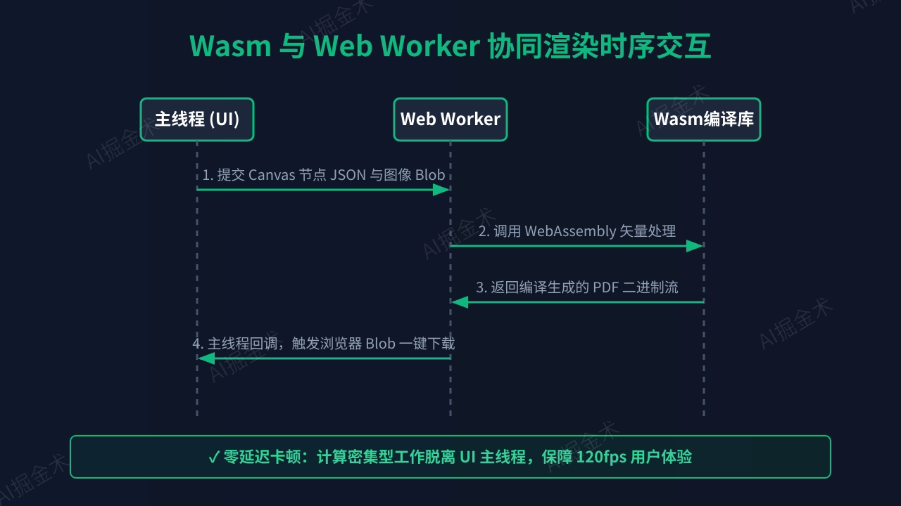 WebAssembly 与 Web Worker 离线渲染