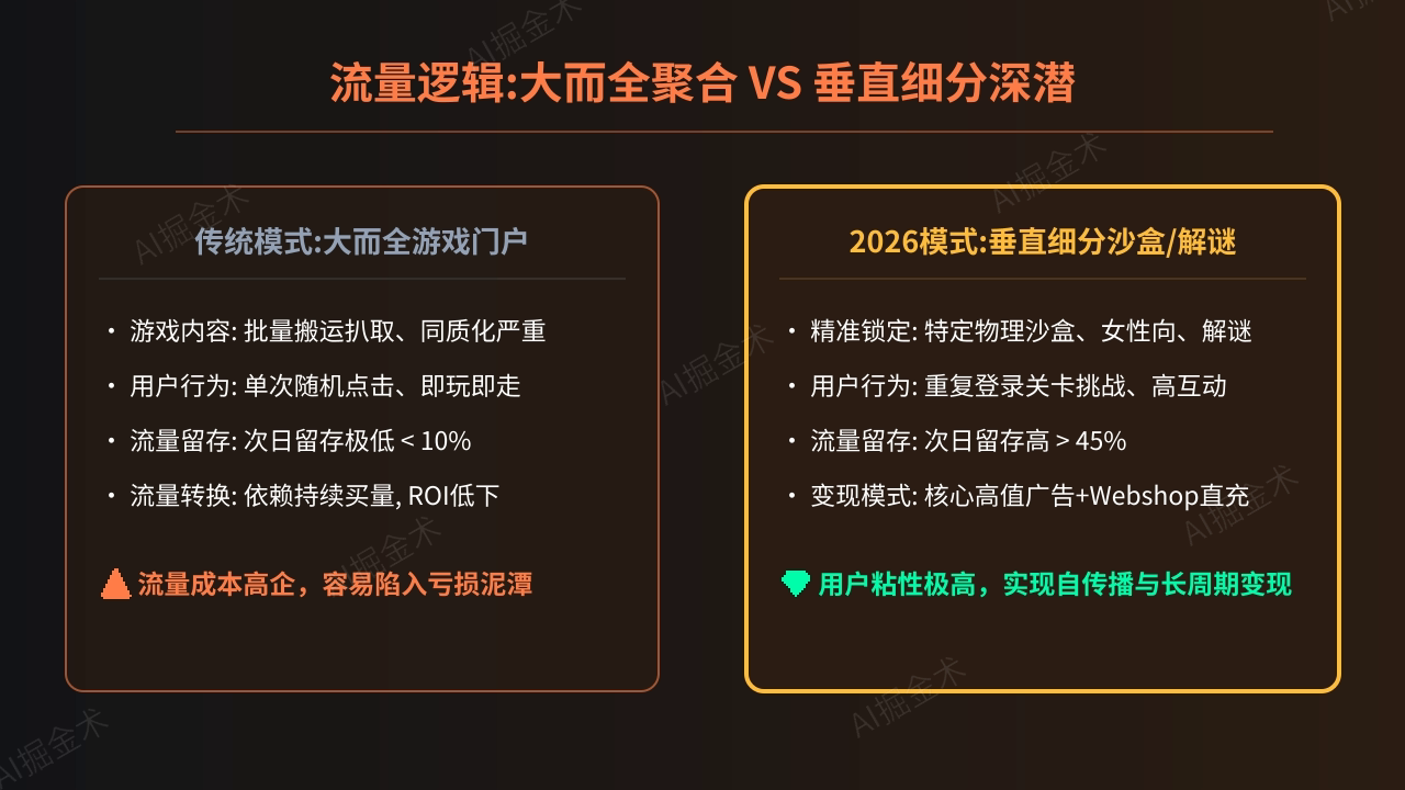 流量逻辑:垂直深潜