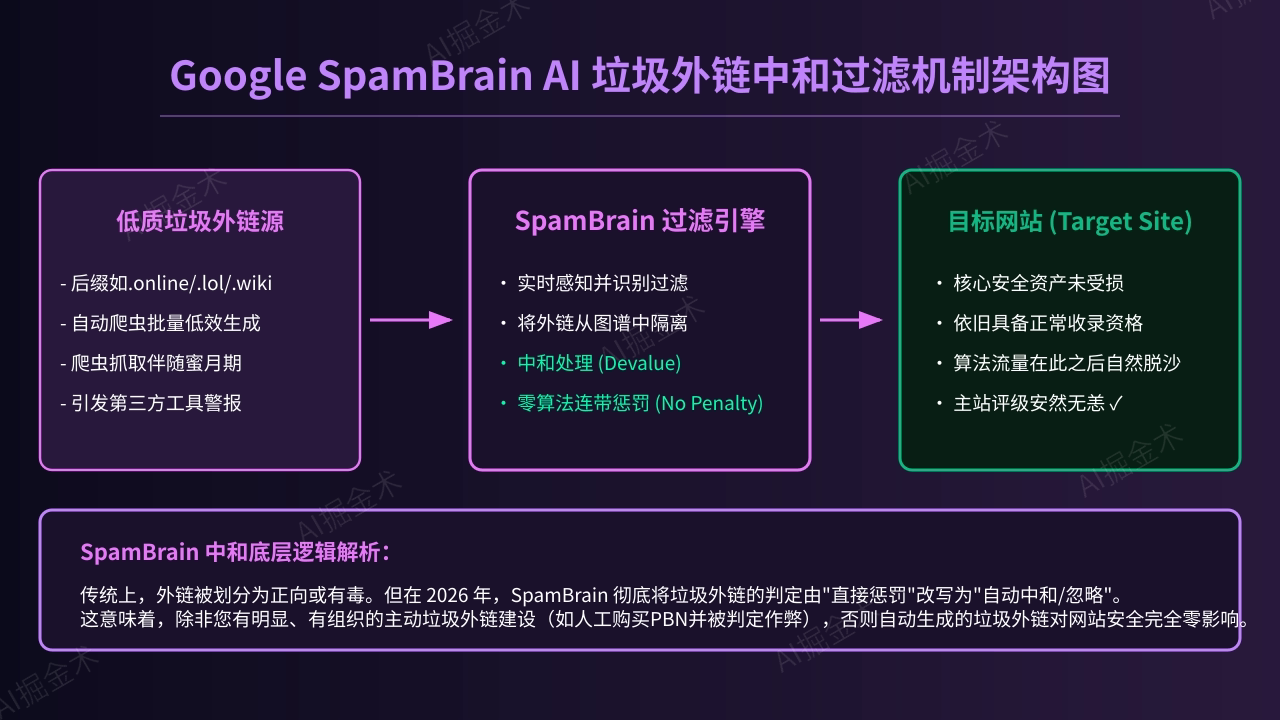 SpamBrain AI中和逻辑