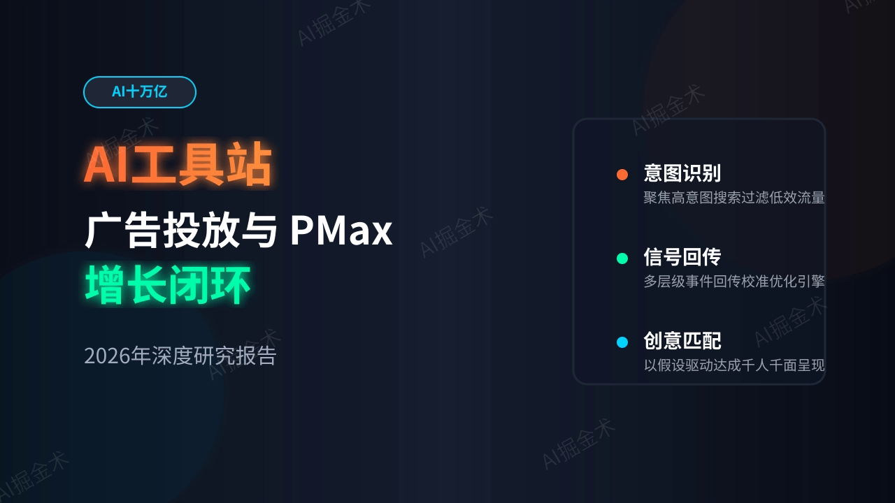 2026广告投放新范式:从买点击到经营信号的增长闭环